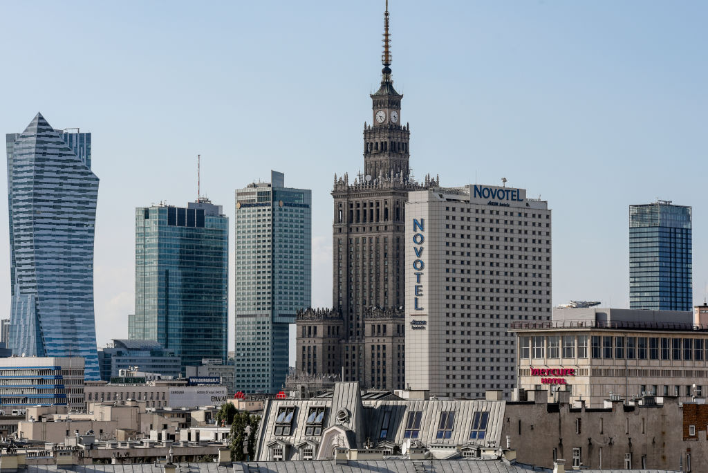 wieżowce w Warszawie